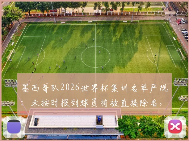 墨西哥队2026世界杯集训名单严规：未按时报到球员将被直接除名，球迷热议球队纪律与管理